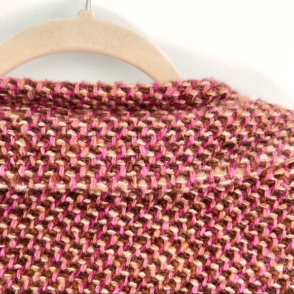 Cool Weather Wool Jacket in Vintage Style Bright Colors with Pockets - Picture 7 of 11